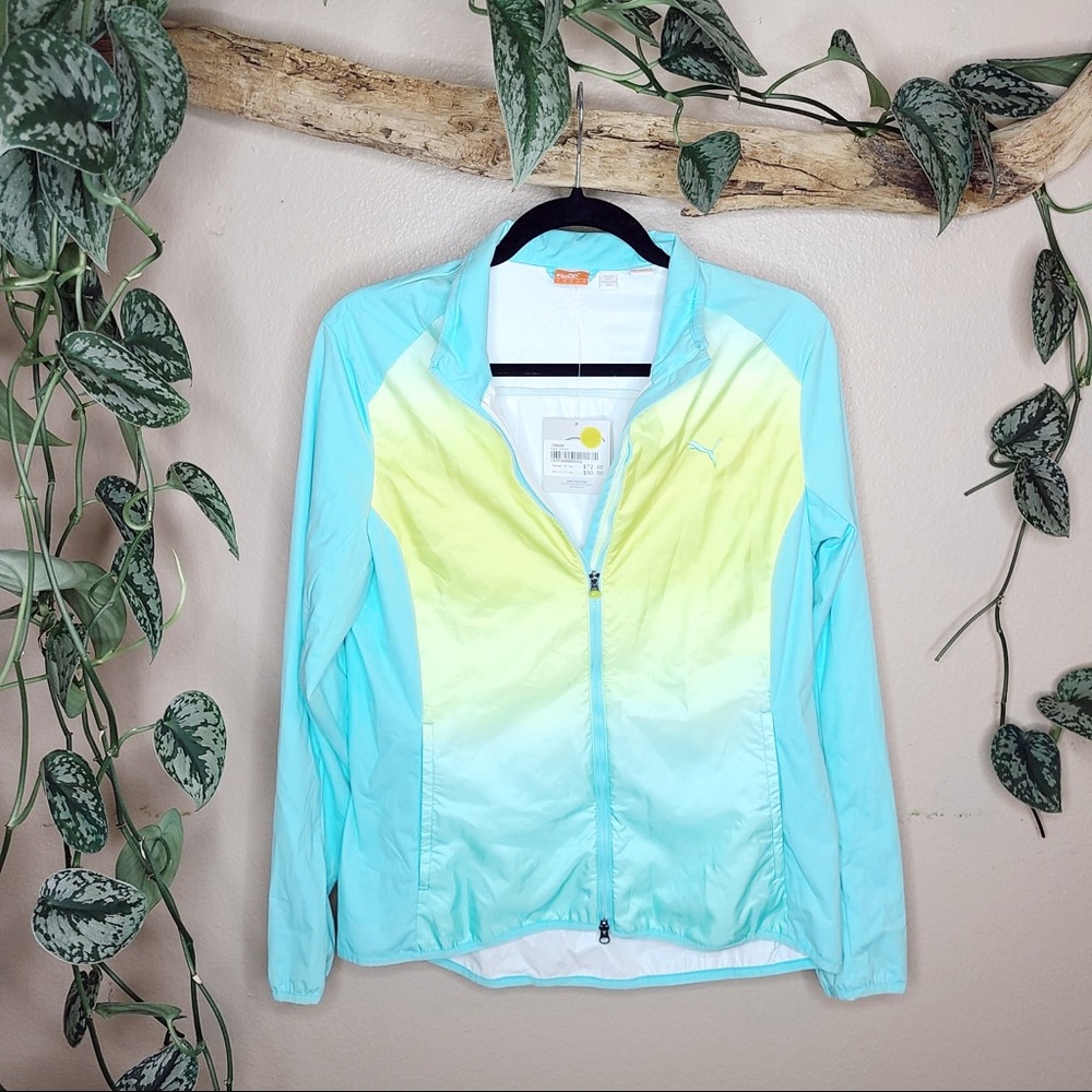 NWT Puma Ombre Fade Women's Windbreaker